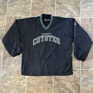 Vintage Y2K NHL Phoenix Coyotes Spotlight Reversible Jacket Pullover Size XL